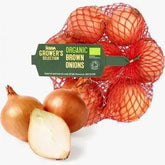 Grower's Selection Organic Brown Onions  Adomoo
